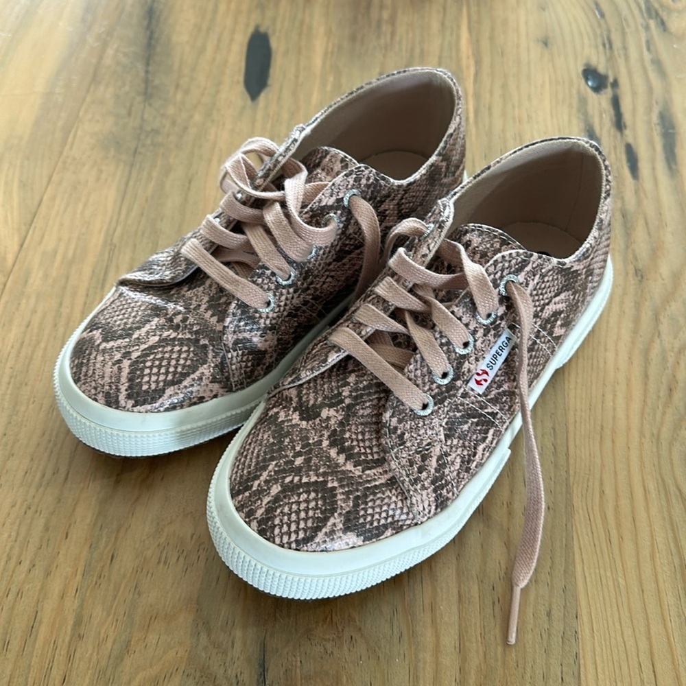 Superga Snake Embossed Sneaker